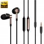 In-Ear Headphones 1More - Triple Drivers, Built-In Mic, 99dB, Aluminum Body