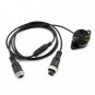 7.0 inch LCD Visible Rear View Mirror Car Recorder for Truck with Rear Camera, 4 Rear Radar, Sensor