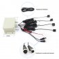 7.0 inch LCD Visible Rear View Mirror Car Recorder for Truck with Rear Camera, 4 Rear Radar, Sensor
