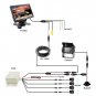 7.0 inch LCD Visible Rear View Mirror Car Recorder for Truck with Rear Camera, 4 Rear Radar, Sensor