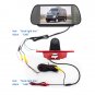 PZ465 Car Waterproof Brake Light View Camera + 7 inch Rearview Monitor for Citroen/Peugeot /Toyota