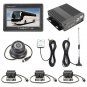 Truck 360 Degree Real-time Monitoring 4 CH SD Real-time Million Pixels SD Mobile DVR