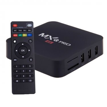 MXQ PRO 1080P 4K HD Smart TV BOX, 1GB+8GB