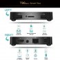 T96 Mars 4K HD Smart TV Box, 1GB+8GB