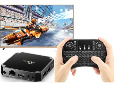 X96 Mini Android Smart TV Box Set Top Box, 1GB+8GB (UK Plug)