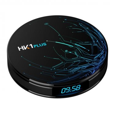 HK1Plus 4K UHD Smart TV Box, 2GB+16GB (Black)