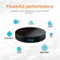 HK1Plus 4K UHD Smart TV Box, 2GB+16GB (Black)