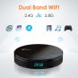 HK1Plus 4K UHD Smart TV Box, 2GB+16GB (Black)