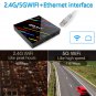 H96 Max+ 4K Ultra HD Full HD Media Player Smart TV BOX, 4GB+32GB (AU Plug)