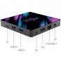 H96 Max-3318 4K Ultra HD Android TV Box, 4GB+64GB (UK Plug)