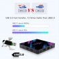 H96 Max-3318 4K Ultra HD Android TV Box, 4GB+64GB (UK Plug)