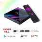 H96 Max-3318 4K Ultra HD Android TV Box, 4GB+64GB (UK Plug)