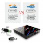 H96 Max+ 4K Ultra HD LED Display Media Player Smart TV Box, 4GB+64GB (UK Plug)