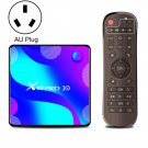 X88 Pro 10 4K Ultra HD Android TV Box, 4GB+64GB (AU Plug)