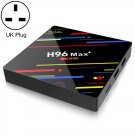 H96 Max+ 4K Ultra HD LED Display Media Player Smart TV Box, 4GB+32GB (UK Plug)