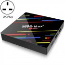 H96 Max+ 4K Ultra HD LED Display Media Player Smart TV Box, 4GB+64GB (UK Plug)
