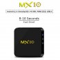 MX10 4K HD Smart TV Box, 4GB+64GB