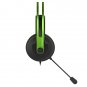 ASUS Cerberus V2 3.5mm Interface 53mm Speaker Unit Gaming Headset with Mic (Green)