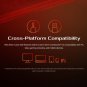 ASUS USB 2.0 / 3.5mm ROG Strix Fusion 300 7.1 Surround Sound E-sports Game Headset with Mic