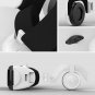 VR SHINECON G06EB Virtual Reality 3D Video Glasses Headset (White)