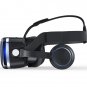 VR SHINECON G04E Virtual Reality 3D Video Glasses Headset (Black)