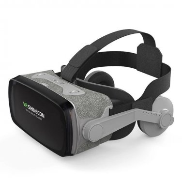VR SHINECON G07E Virtual Reality 3D Video Glasses (Grey)