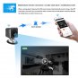 A1081 720P P2P IP Camera / Wireless WiFi remote monitoring Mini DV Camera (Black)