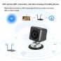 A1081 720P P2P IP Camera / Wireless WiFi remote monitoring Mini DV Camera (Black)