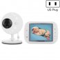 Baby Career Monitor Wireless Baby Monitor,US Plug SP851 (Black White)