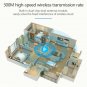 86 Type Through Wall AP Panel 300M Hotel Wall Relay Intelligent Wireless Socket Router (Silver)