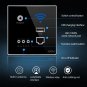 86 Type Through Wall AP Panel 300M Hotel Wall Relay Intelligent Wireless Socket Router (Silver)