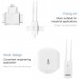 Wireless Routers VONETS Mini Wireless Bridge 900Mbp WiFi Repeater with 2 Antennas (White)