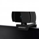 Aoni A20 FHD 1080P IPTV WebCam Teleconference Teaching Live Broadcast Computer Camera (Black)