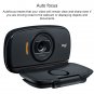 Logitech B525 360 Degrees Rotation Auto Focus Foldable HD 1080P Webcam