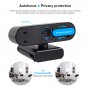 H703 2.0 Mega Pixels Full HD 1080P Drive-free Auto Focus USB Computer Camera (Black)