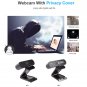 H703 2.0 Mega Pixels Full HD 1080P Drive-free Auto Focus USB Computer Camera (Black)
