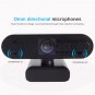 H703 2.0 Mega Pixels Full HD 1080P Drive-free Auto Focus USB Computer Camera (Black)