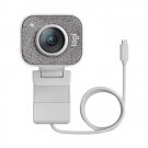 Logitech StreamCam Full HD 1080P / 60fps Auto Focus Live Broadcast Gaming Webcam (White)