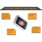 W8-S 2.4 inch Screen 2.0MP Security Camera No Disturb Peephole Viewer, Support TF Card (Silver)