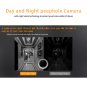 W8-S 2.4 inch Screen 2.0MP Security Camera No Disturb Peephole Viewer, Support TF Card (Silver)