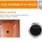 Danmini YB-30BH 3 inch Screen 1.0MP Security Camera Taking Picture Door Peephole (Black)