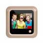X5 2.4 inch Screen 2.0MP Security Camera No Disturb Peephole Viewer (Gold)