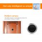 X5 2.4 inch Screen 2.0MP Security Camera No Disturb Peephole Viewer (Black)