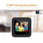 X5 2.4 inch Screen 2.0MP Security Camera No Disturb Peephole Viewer (Black)
