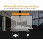 X5 2.4 inch Screen 2.0MP Security Camera No Disturb Peephole Viewer (Black)