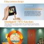 X5 2.4 inch Screen 2.0MP Security Camera No Disturb Peephole Viewer (Black)
