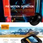 Danmini Q5 PIR 2.4 inch Screen 2.0MP Security Camera No Disturb Peephole Viewer (Black)