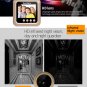 Danmini Q5 PIR 2.4 inch Screen 2.0MP Security Camera No Disturb Peephole Viewer (Gold)