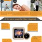 Danmini Q5 PIR 2.4 inch Screen 2.0MP Security Camera No Disturb Peephole Viewer (Gold)