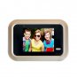 X8 2.4 inch Screen 2.0MP Security Camera No Disturb Peephole Viewer, Support TF Card (Gold)